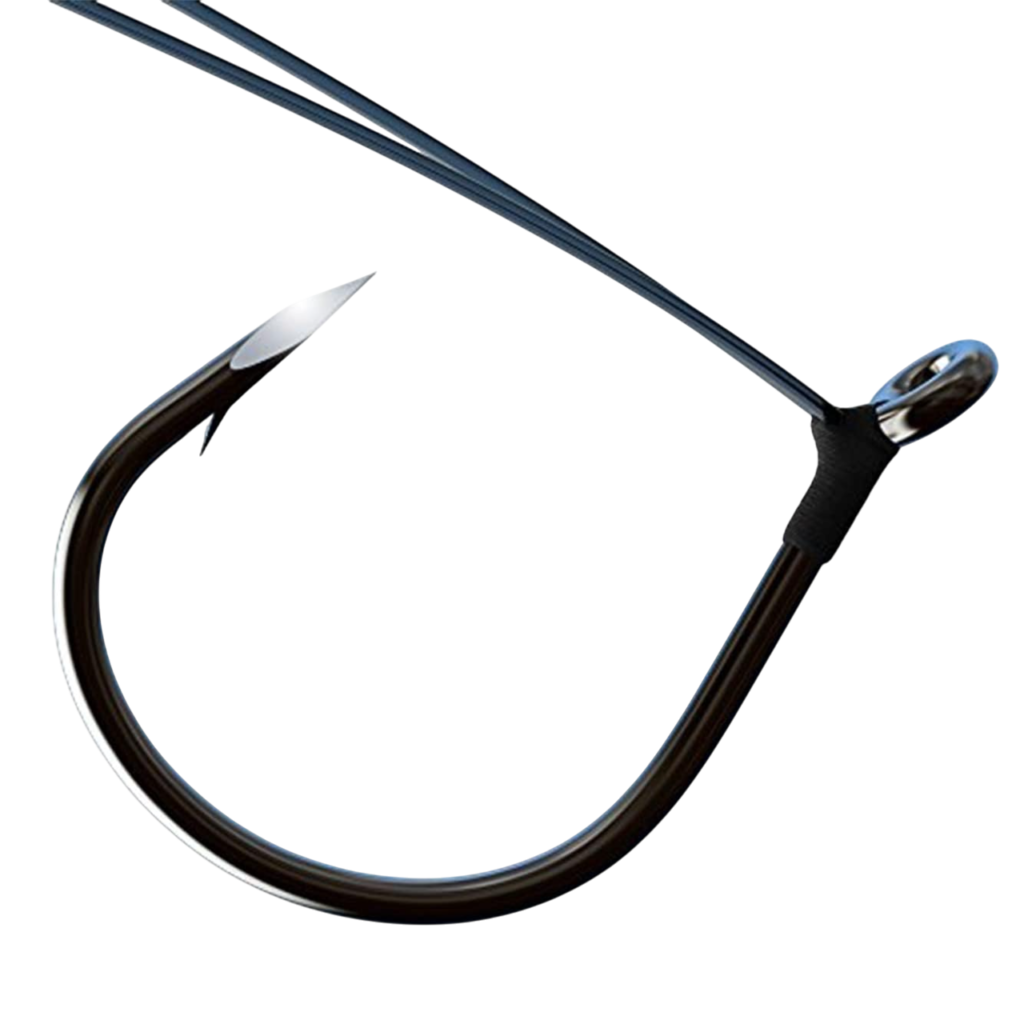 Eagle Claw TK619Hi Trokar Magnum Circle Non-Offset Hooks 6/0 5PK